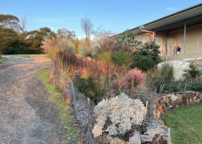 Meditation hall and garden